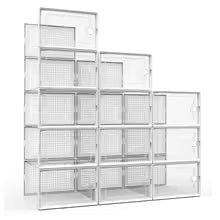 Set Original de 4 cajas plegable organizador de calzado.