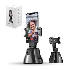 Soporte inteligente con Giro 360° Sistema de seguimiento para grabar contenido.